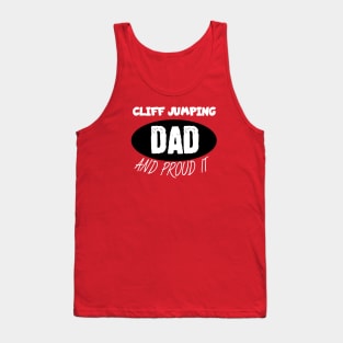 Cliff jumping dad Tank Top